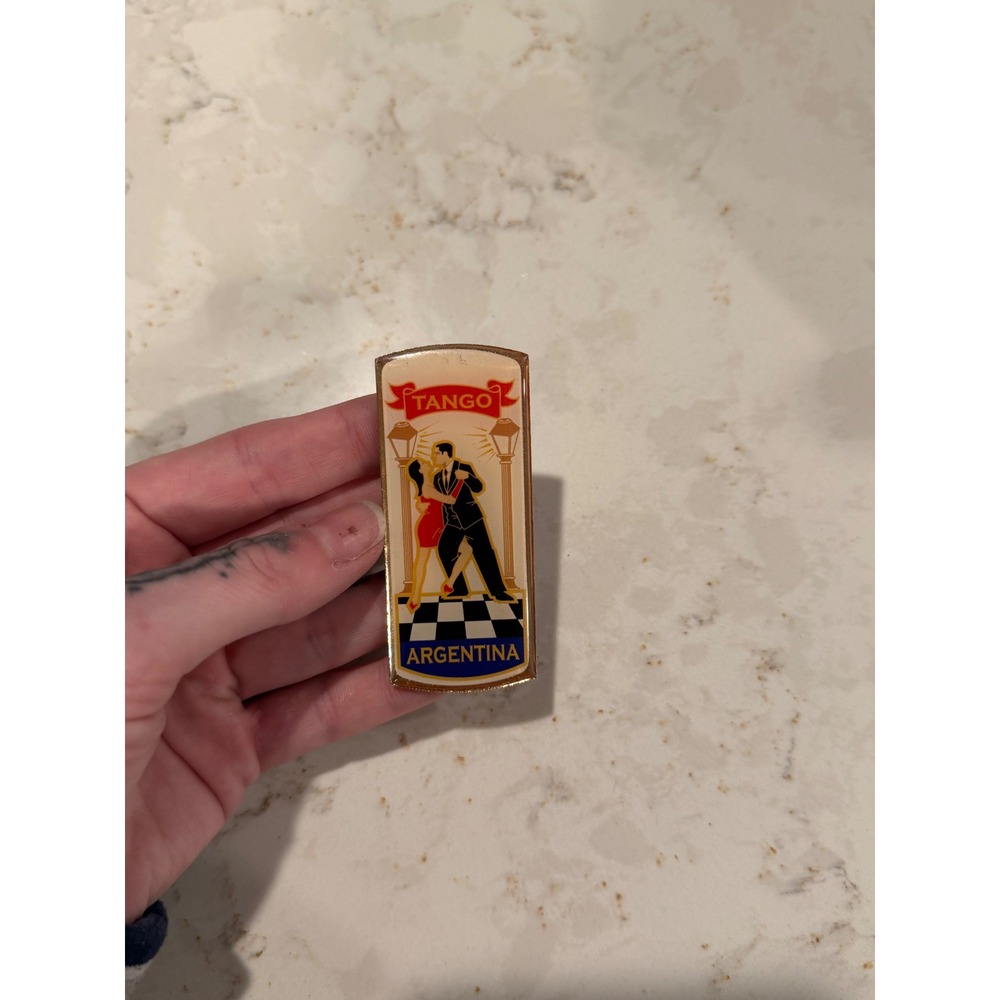 Argentina Tango‎ Souvenir Magnet Vintage Style Dancers Buenos Aires Metal Magnet